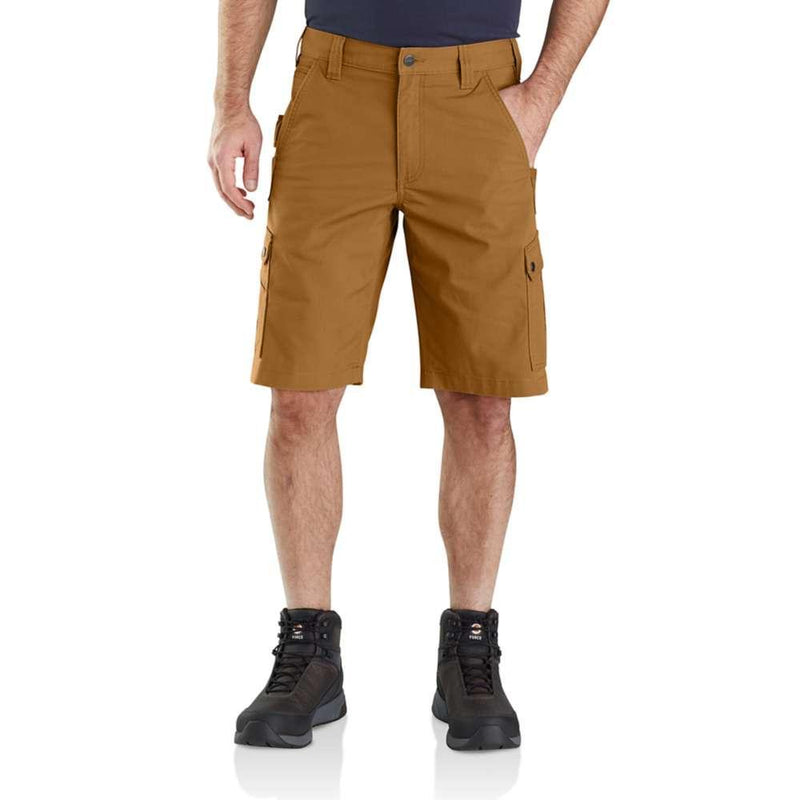 Carhartt Mens Rugged Flex Relaxed Fit Ripstop Cargo Shorts 11in Inseam