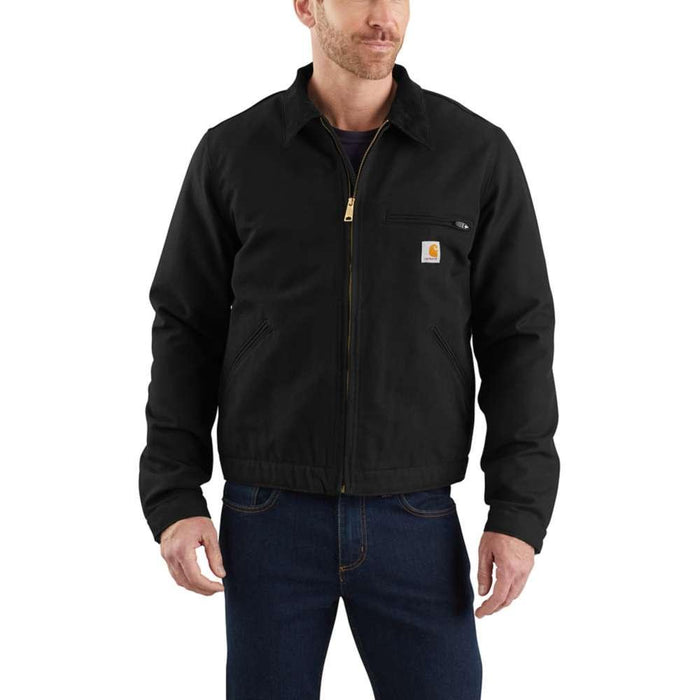 Carhartt Mens Relaxed Fit Duck Blanket Lined Detroit Jacket