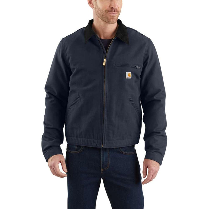 Carhartt Mens Relaxed Fit Duck Blanket Lined Detroit Jacket