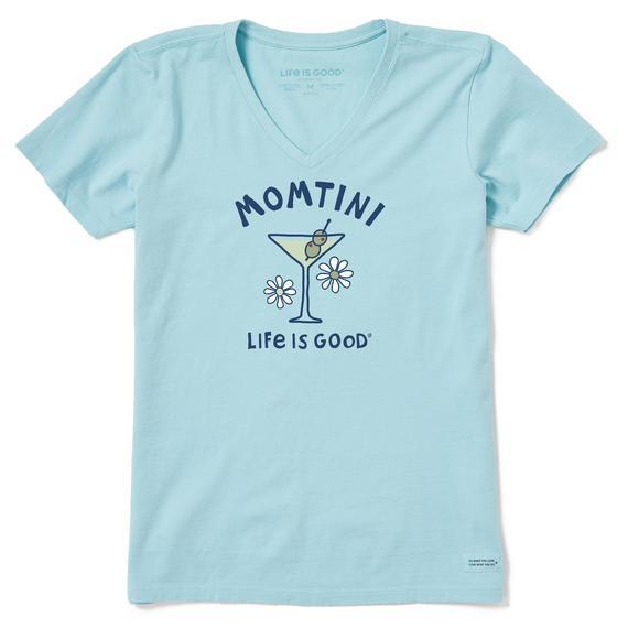 Life Is Good Women's Momtini Crusher V-Neck Tee