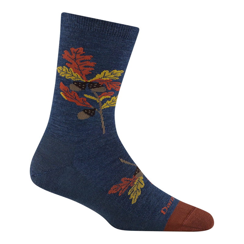 Women's Blossom Crew Lightweight Lifestyle Socks | Oak Denim