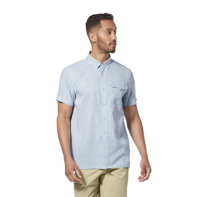 Royal Robbins Mens Hempline Spaced Short Sleeve Shirt