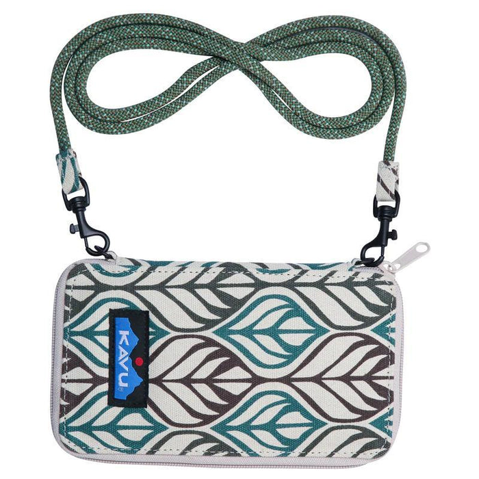 Kavu Go Time Canvas Crossbody Wallet Bag