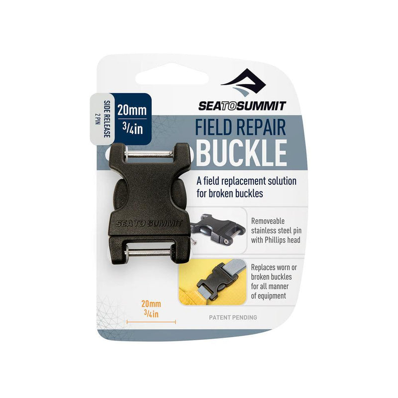 Sea To Summit Side Release Field Repair Buckle with 2 Removable Pins .75in