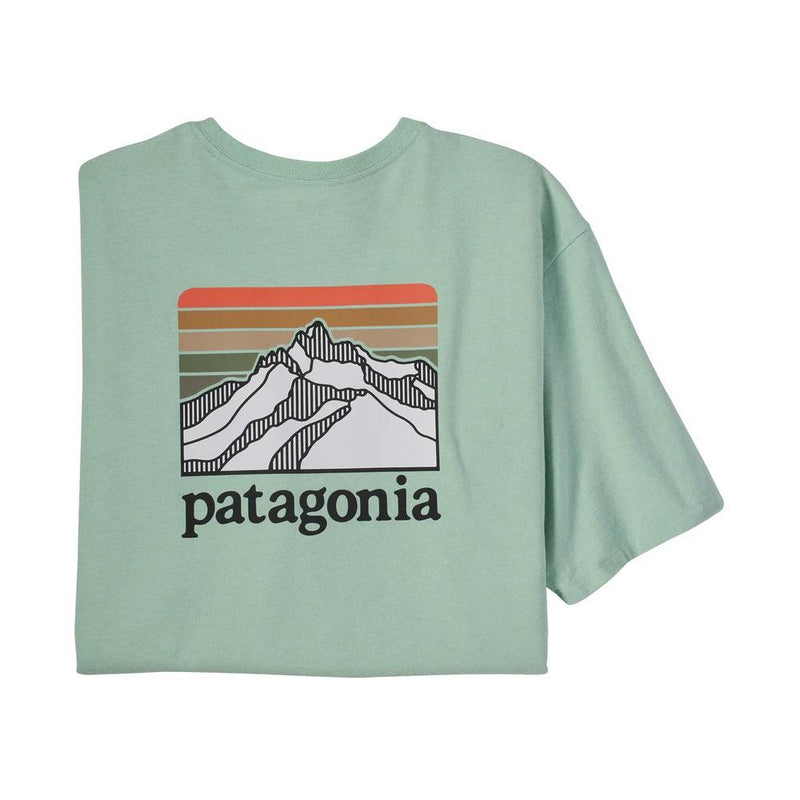 Patagonia Mens Line Logo Ridge Pocket ResponsibiliTee