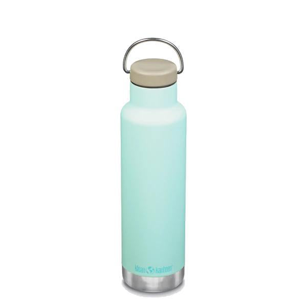 Klean Kanteen Insulated Classic 20oz Bottle with Loop Cap Blue Tint