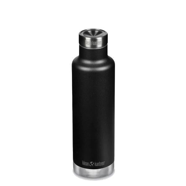 Klean Kanteen Insulated Classic 25oz with Pour Through Cap Black