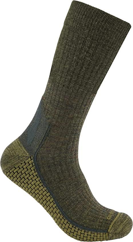 Carhartt Force Grid Midweight Merino Blend Short Crew Socks