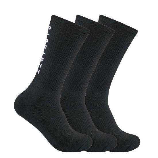 Carhartt Force Midweight Logo Crew Sock 3Pair Pack