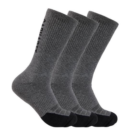 Carhartt Force Midweight Logo Crew Sock 3Pair Pack