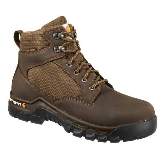Men's 6" Rugged Flex Soft Toe Waterproof Boot | Brown