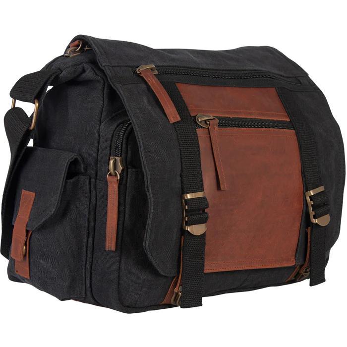 Men's Deluxe Concealed Carry Messenger Bag