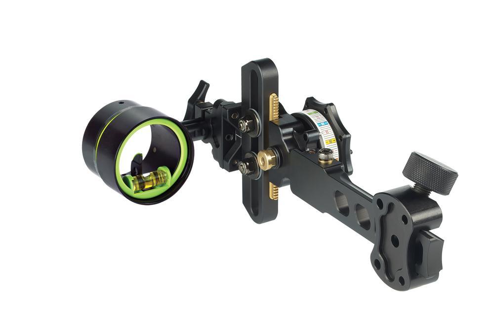 HHA Tetra Tournament Short Bar .019 Single Pin Bow Sight