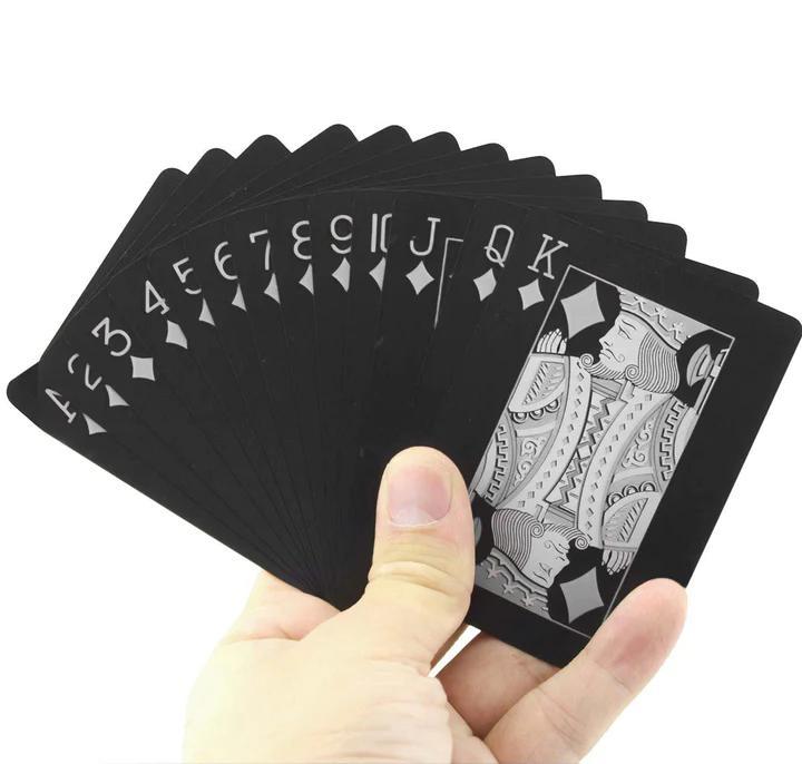 Mad Man Black Edition Waterproof Card Deck