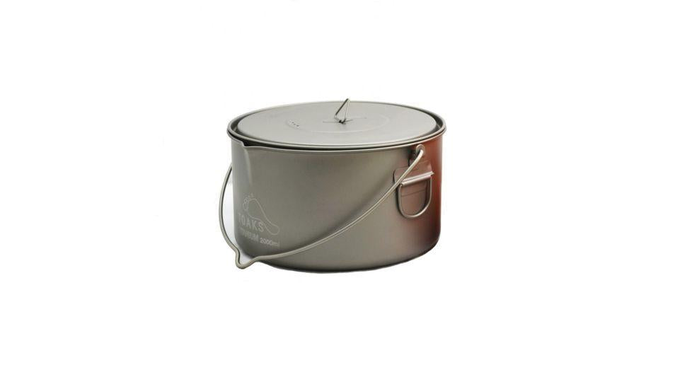 Toaks Titanium 2000mL Pot with Bail Handle