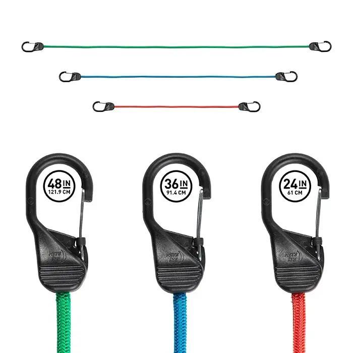 NiteIze Carabiner Bungee with Slidelock 36in