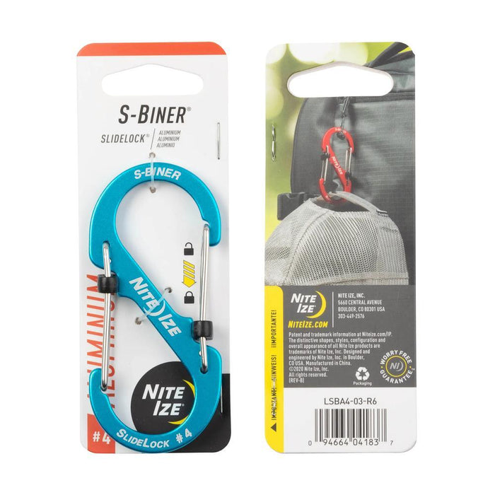 NiteIze SBiner Slidelock Aluminum Carabiner