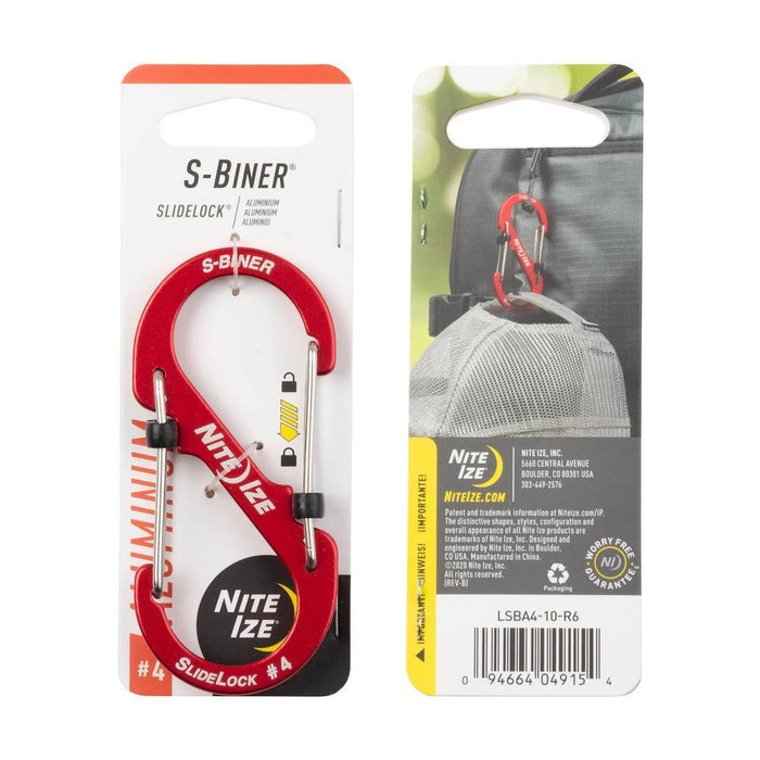 NiteIze SBiner Slidelock Aluminum Carabiner