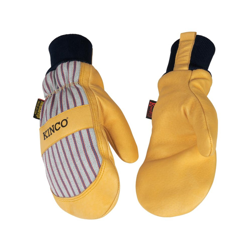Kids' 1927KWT™ Lined Grain Leather Palm Mitt with Knit Wrist