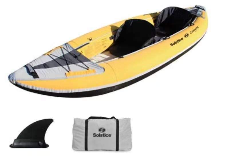 Solstice Canyon Convertible Inflatable Kayak