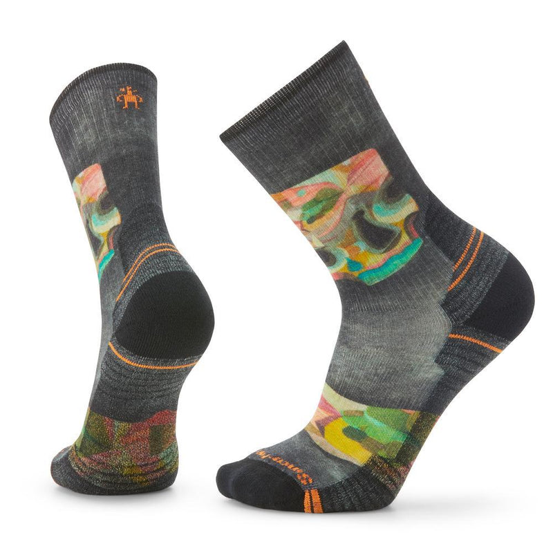 Hike Light Cushion Def Lyfe Print Crew Socks