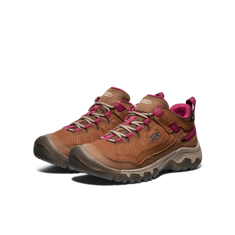 Women's Targhee IV Waterproof Hiking Shoe | Bison/Beaujolais