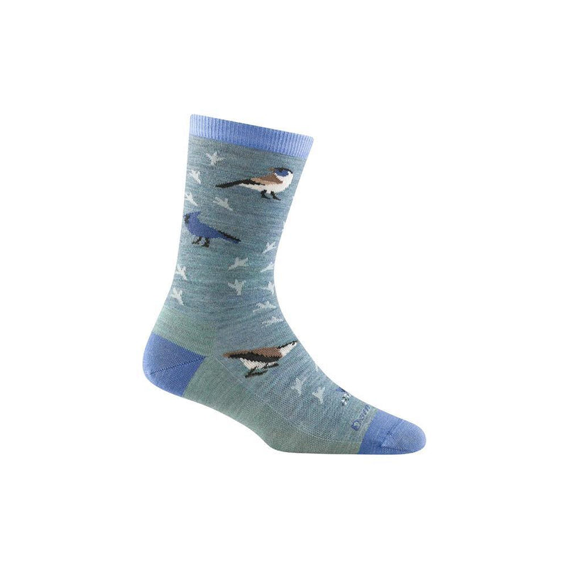 Darn Tough Womens Twitterpated Crew Lightweight Socks