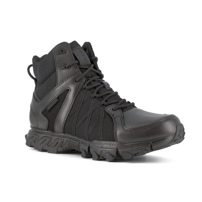 Reebok Mens 6in Trailgrip Tactical Waterproof Side Zip Boot