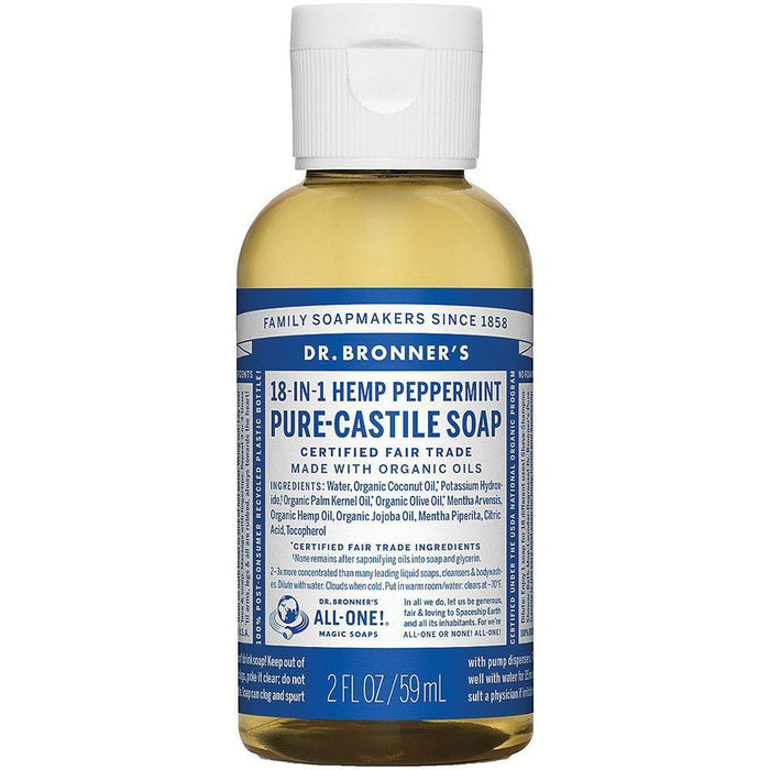 Dr Bronners Peppermint Castile Soap