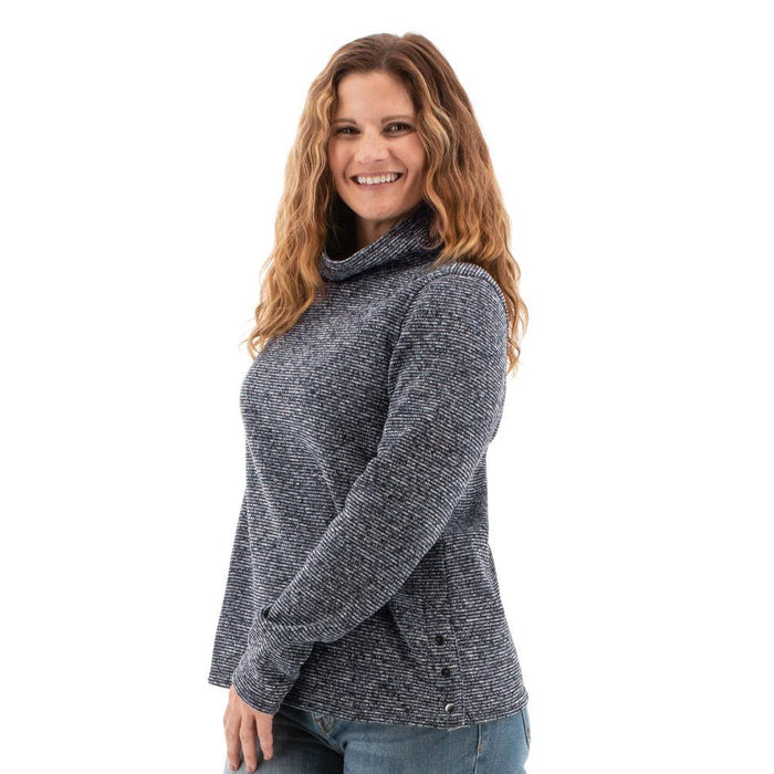 Aventura Womens Mystic Cowl Neck Fleece Pullover