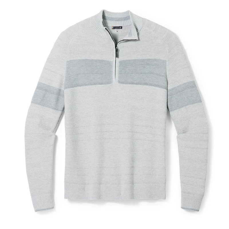 Smartwool Mens Ripple Ridge Stripe Half Zip Sweater