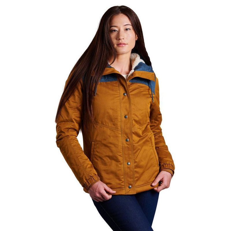 Women's Celeste Lined Hoody | Antique Gold