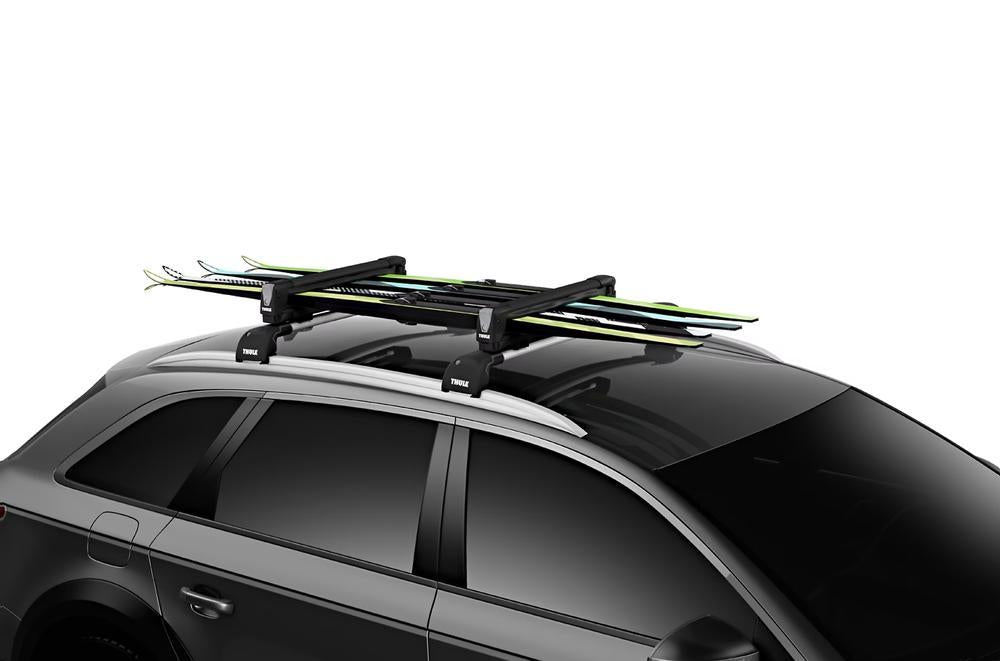 Thule Snowpack 4 Pair Ski Rack in Black