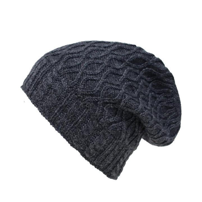 Everest Designs Slouch Carson Cabled Beanie