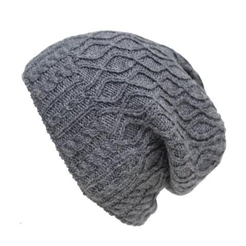 Everest Designs Slouch Carson Cabled Beanie