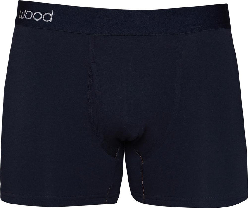 Wood Underwear Mens Boxer Brief with Fly