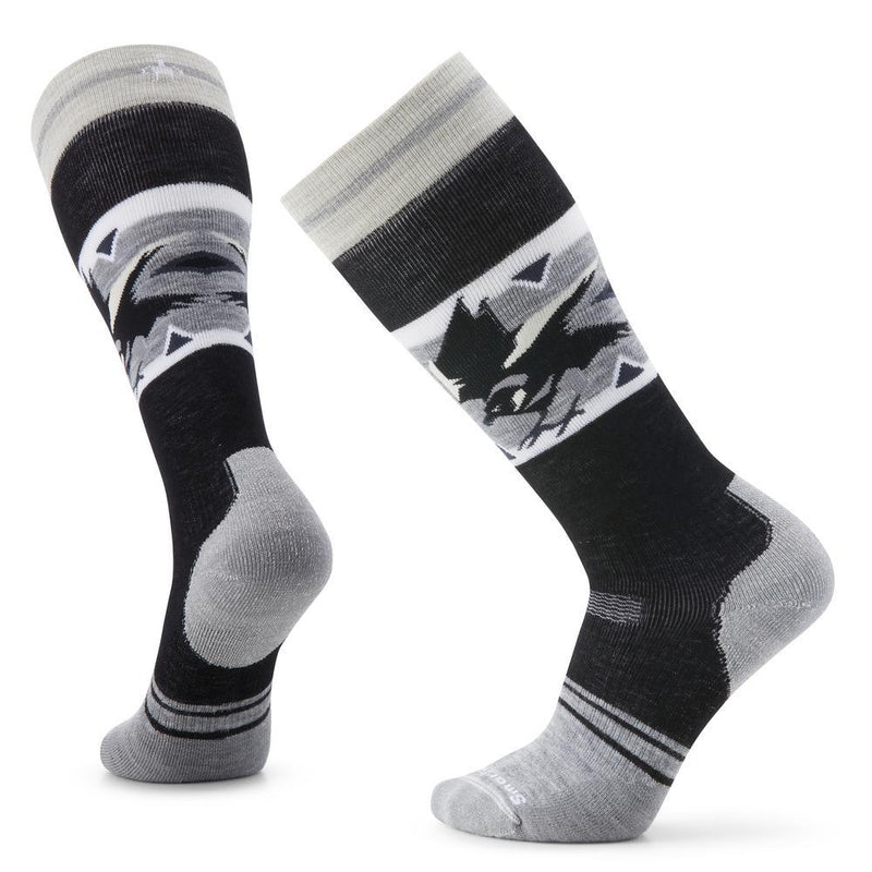Smartwool Mens Snowboard Targeted Cushion Winter Bird OTC Socks