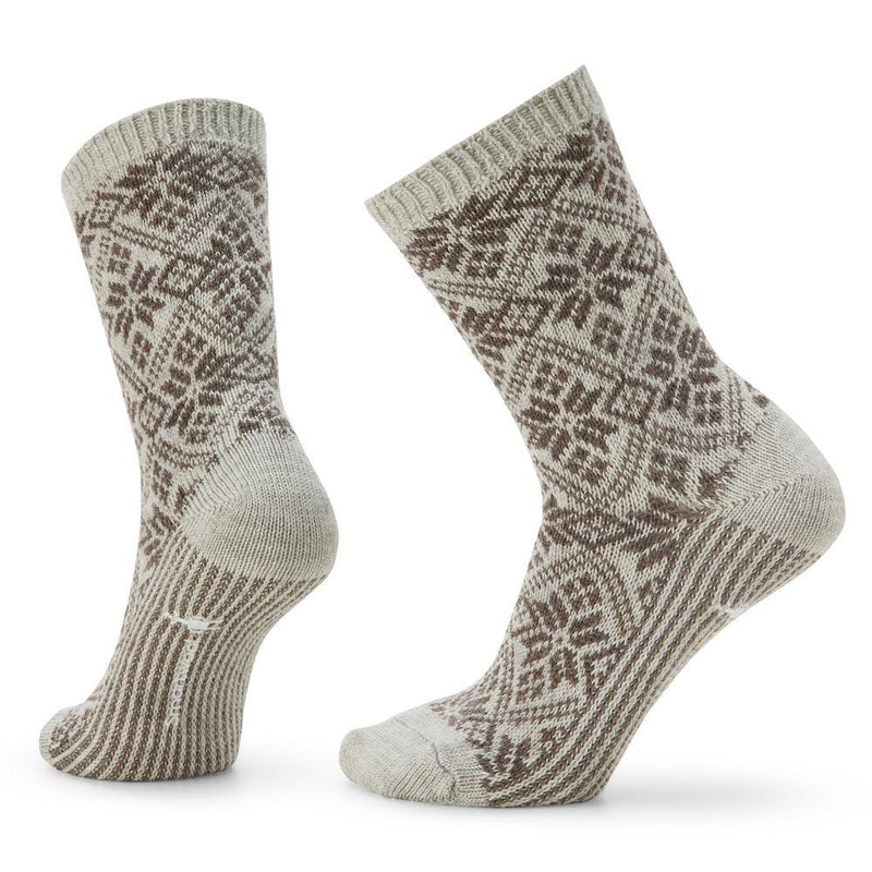 Women's Traditional Snowflake Crew Socks