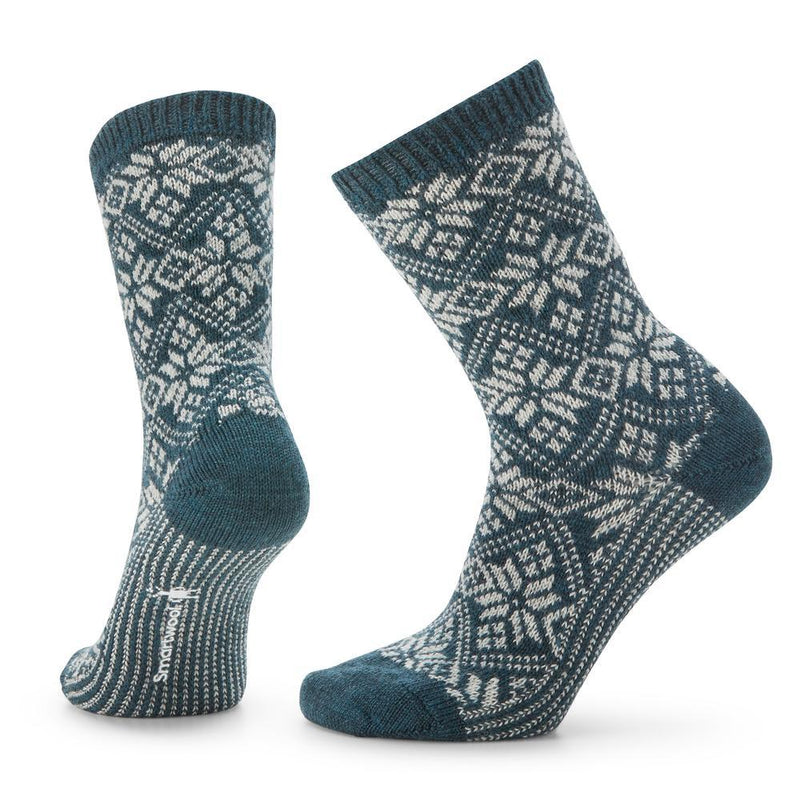 Women's Traditional Snowflake Crew Socks