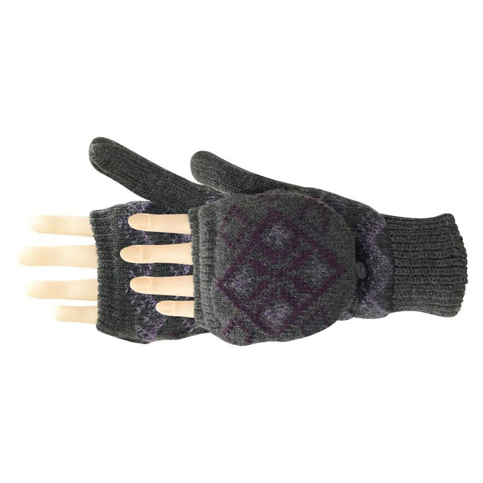 Manzella Womens Diamond Convertible Glove