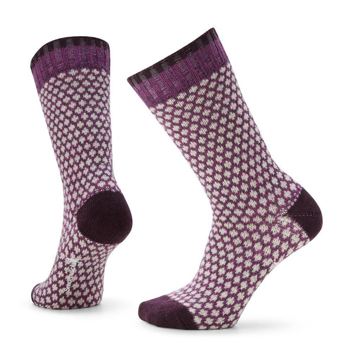 Smartwool Womens Everyday Popcorn Polka Dot Full Cushion Crew Socks