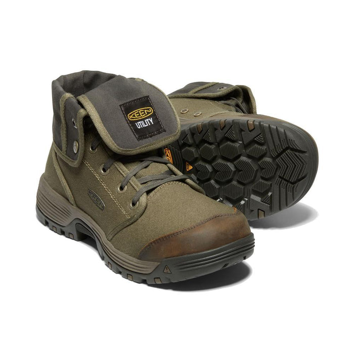 Keen Mens Roswell Mid Soft Toe Work Boots