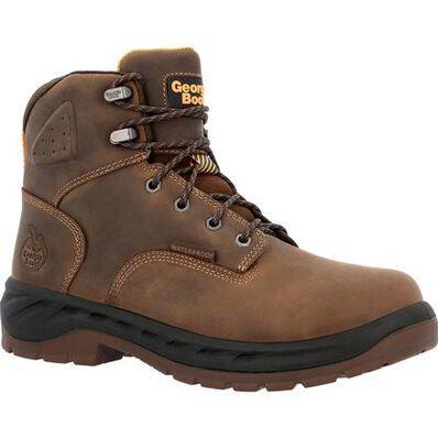 Men's OT Waterproof Work Boots | Brown