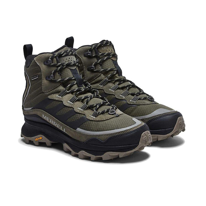 Men's Moab Speed Thermo Mid Waterproof Hiking Boots | Olive