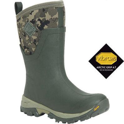 Women's Arctic Ice AGAT Mid Winter Boots | Moss/Camo