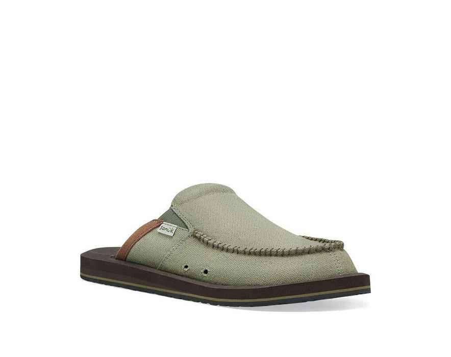 Sanuk Mens You Got My Back Soft Top Hemp Shoes