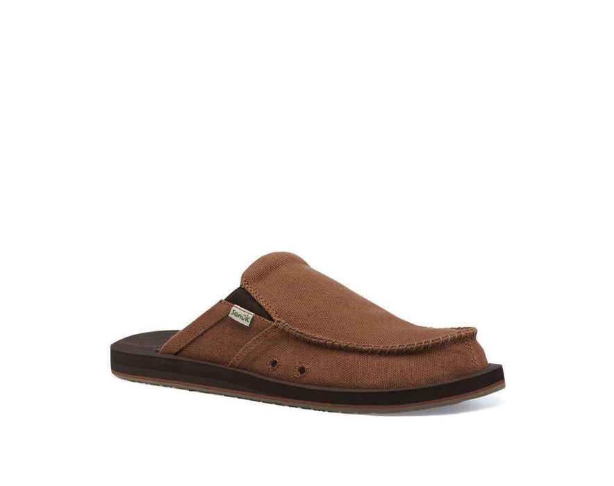 Sanuk Mens You Got My Back Soft Top Hemp Shoes