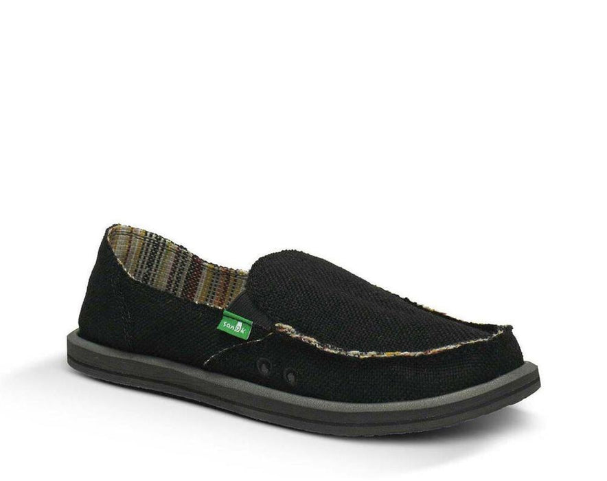 Sanuk Womens Donna Hemp Sidewalk Surfer Shoes