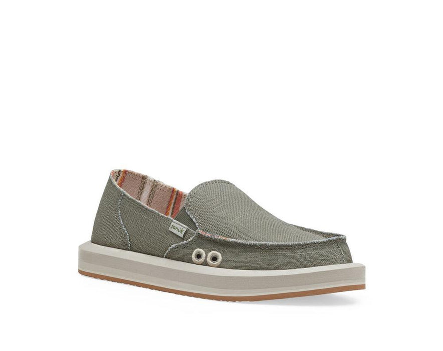 Sanuk Womens Donna Soft Top Hemp Sidewalk Surfer Shoes