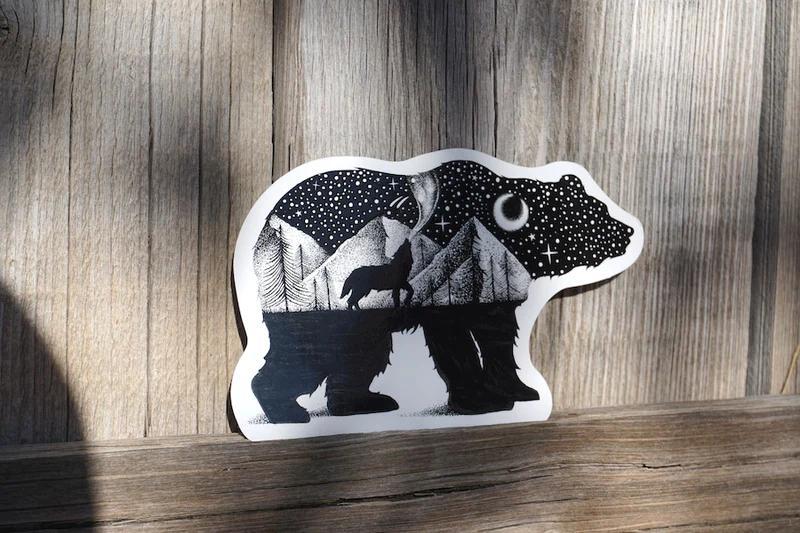 Sticker Art Bear Sticker